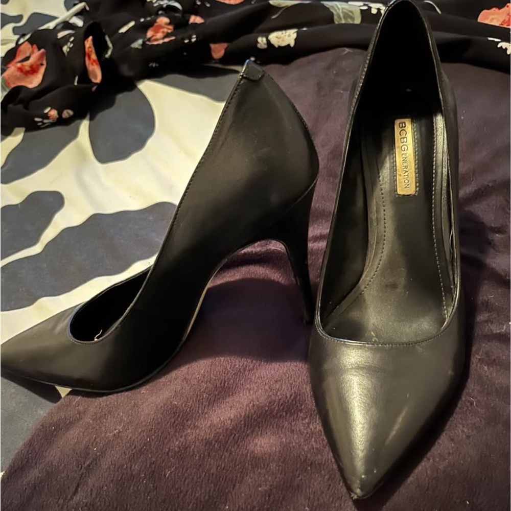 Sleek Black Heels